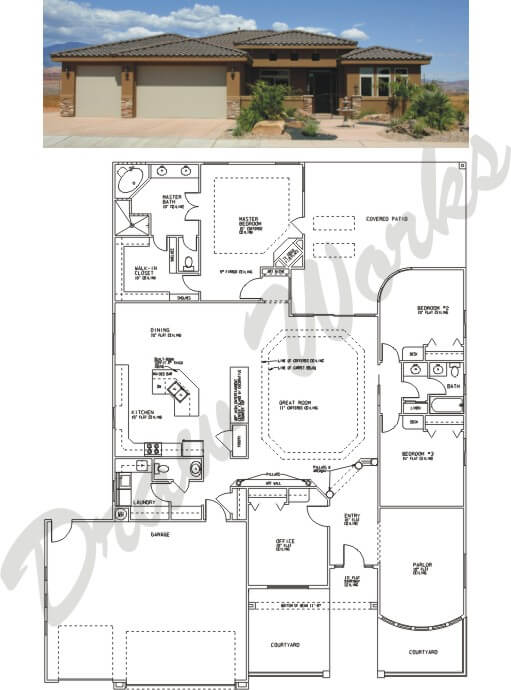 House Floor Plans Utah | Draw Works Quality Home Design